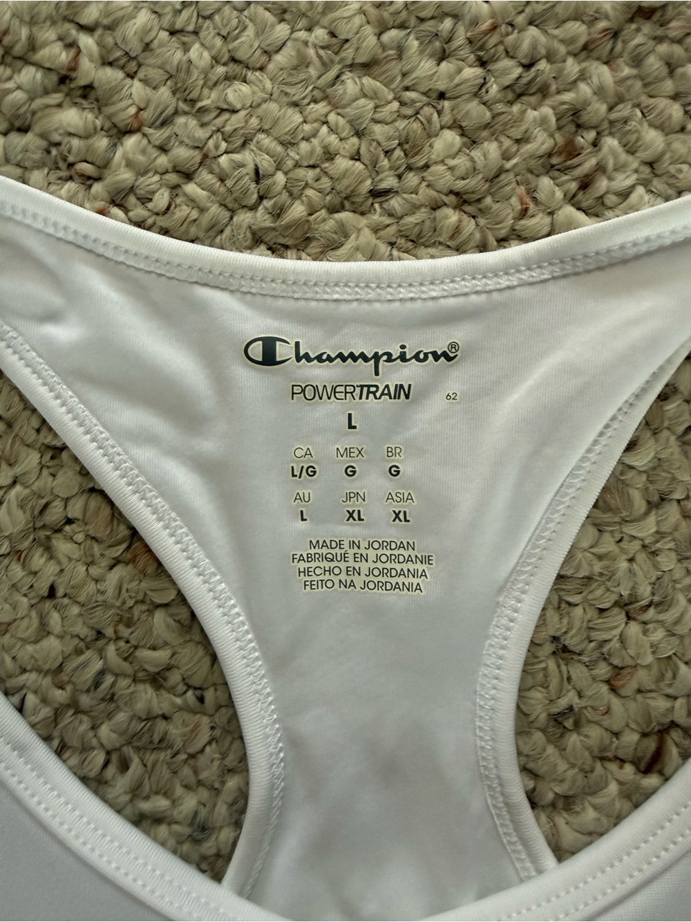 NWOT Champion PowerTrain Racerback/Built In Bra - Picture 2 of 9